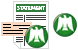 Government billing icons