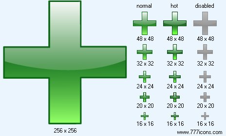Green Cross Icon Images