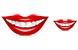 Hollywood smile icons