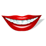 Hollywood Smile with Shadow icon