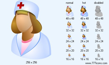 Hospital Nurse Icon Images