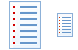 List icons