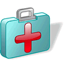 Medical Bag with Shadow icon