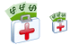 Medical insurance icons