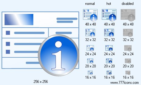 Medical Invoice Information Icon Images