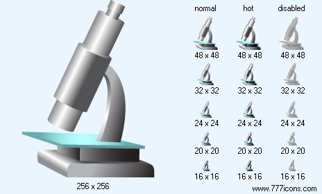 Microscope Icon Images