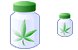 Natural drug icons