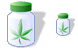 Natural drug SH icons