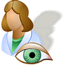 Optometrist with Shadow icon