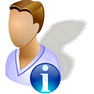 Patient Info with Shadow icon