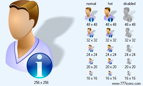 Patient Info with Shadow Icon Images