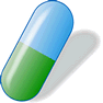 Pill with Shadow icon