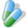 Pills with Shadow icon