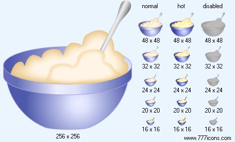 Porridge Icon Images