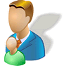 Psychoanalyst with Shadow icon