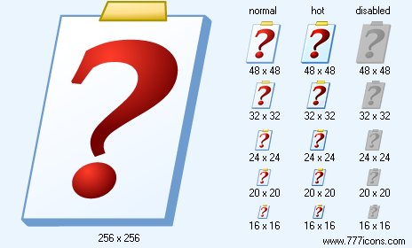 Questionnaire Icon Images