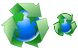 Recycling icons