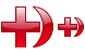 Red Cross and Crescent icons