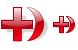 Red Cross and Crescent SH icons