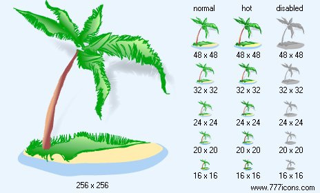 Relaxation with Shadow Icon Images