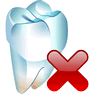 Remove Tooth icon