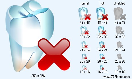 Remove Tooth Icon Images