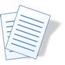 Reports with Shadow icon
