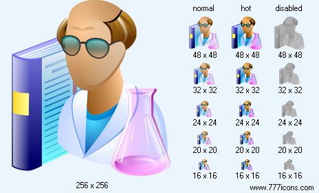 Scientist Icon Images