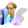 Scientist with Shadow icon