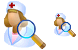 Search nurse icons