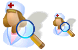 Search nurse SH icons