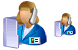 Secretary icons