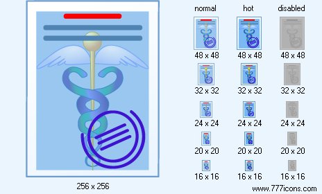 Sick-List Icon Images