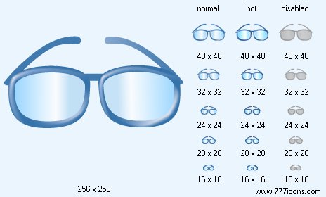 Spectacles Icon Images