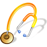 Stethoscope with Shadow icon