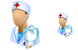 Stomatologist icons