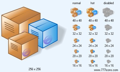 Store with Shadow Icon Images
