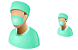 Surgeon icons