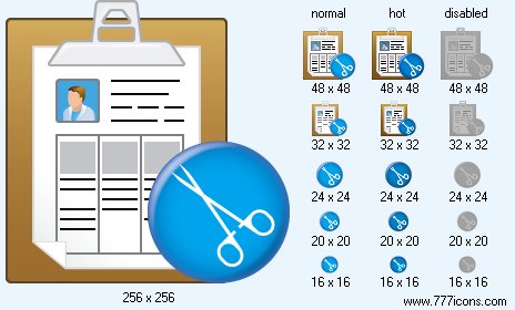 Surgical History Icon Images