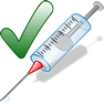 Vaccinations with Shadow icon