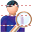 Search patient-man icon