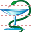Snake cup icon