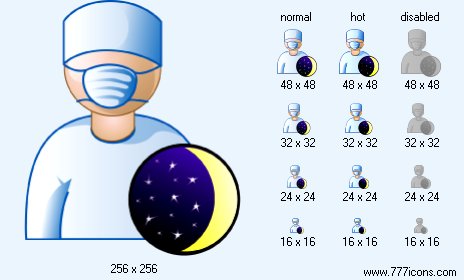 Anaesthetist Icon Images