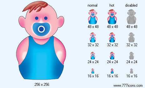Baby-Boy Icon Images