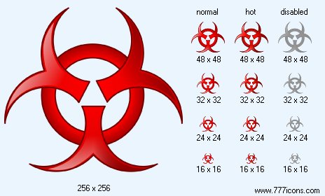 Bio Hazard Icon Images