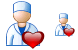 Cardiologist icons