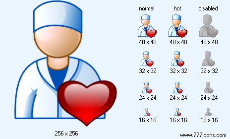 Cardiologist Icon Images