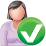 Check Patient-Woman icon