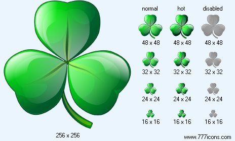 Clover Leaf Icon Images