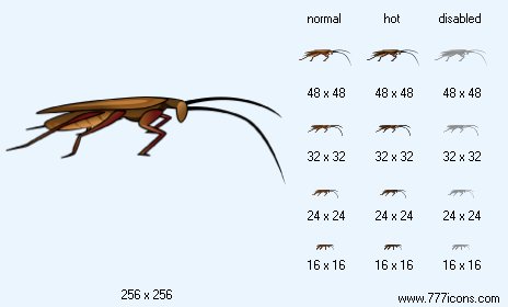 Cockroach Icon Images